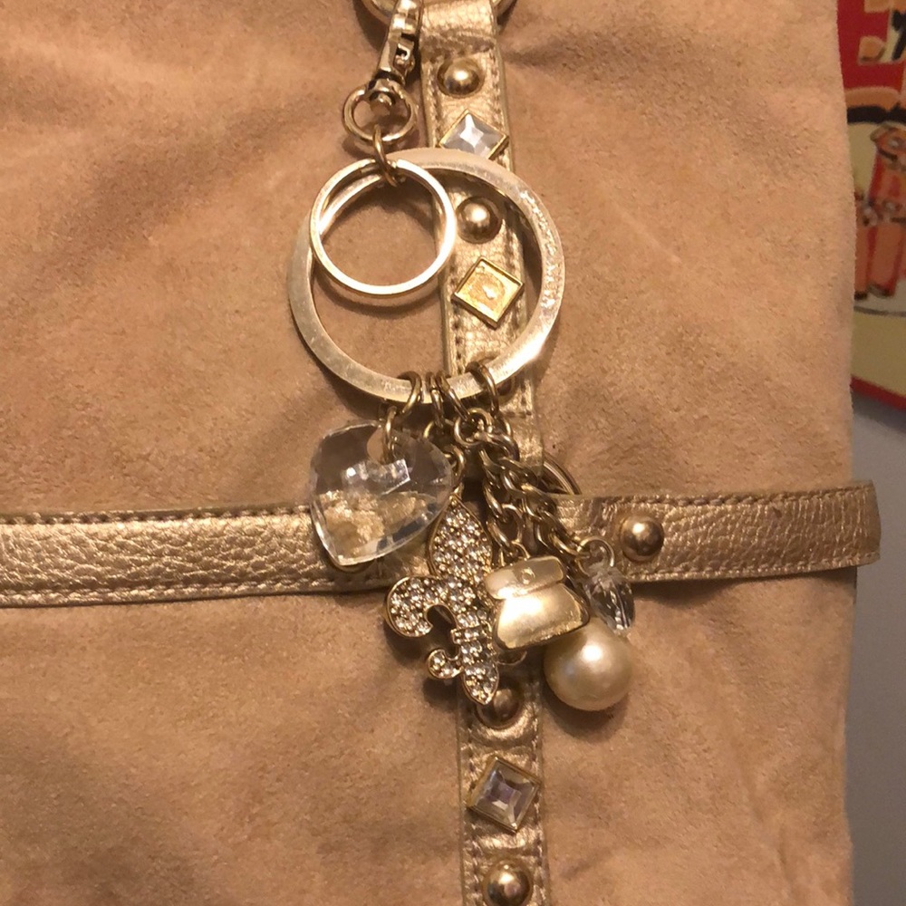 Kathy Suede leather bag - Picture 6 of 6